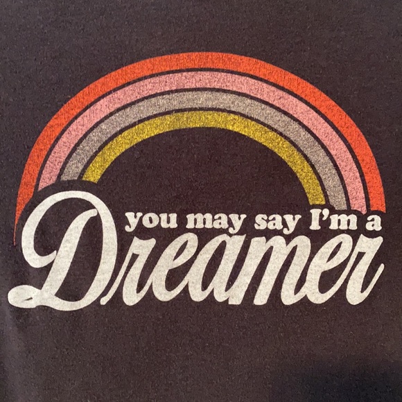 Junk Food You May Say I’m a Dreamer Tee Shirt Size Small - Picture 2 of 8
